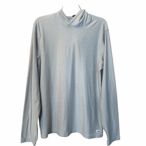 Vuori Strato Tech Pullover Hoodie Mens Sz Large EUC Gray